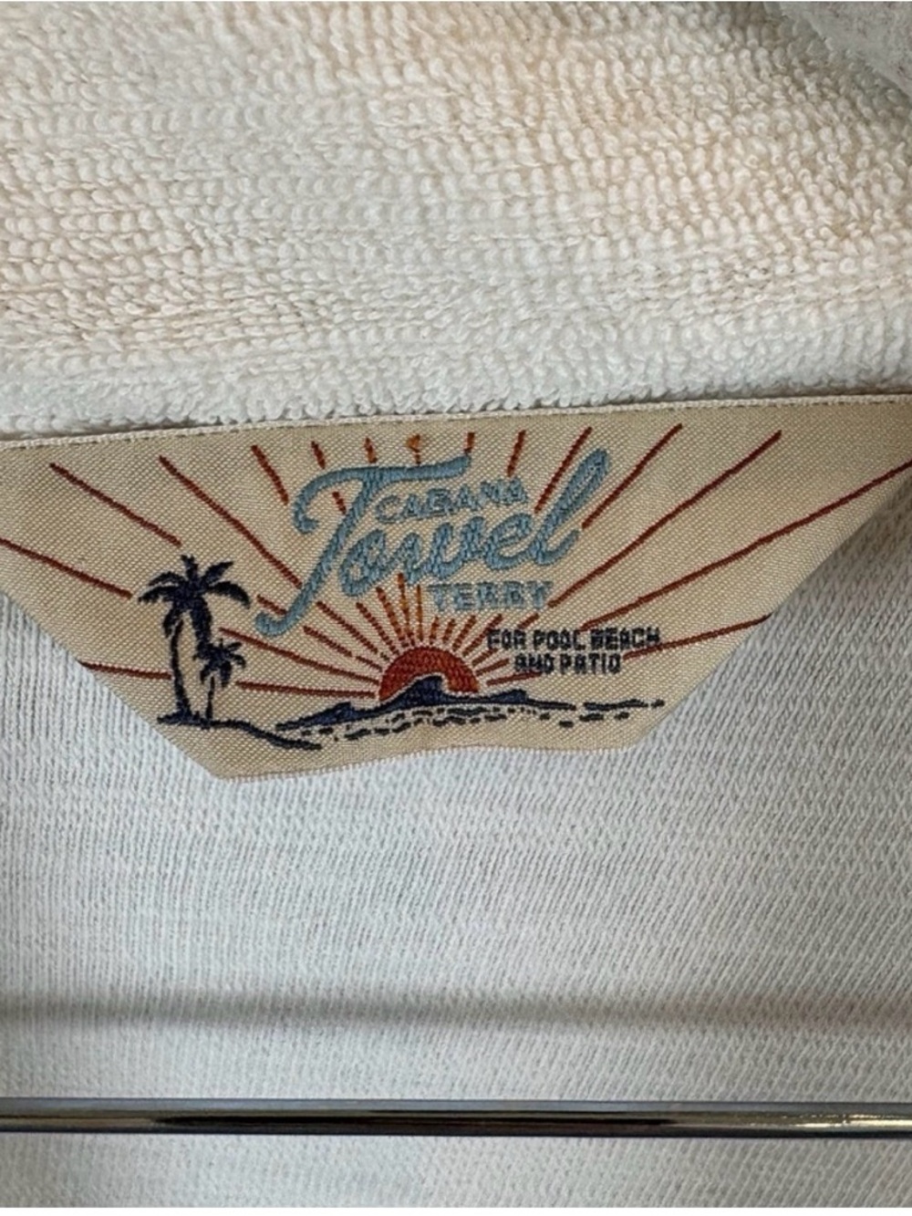 Faherty Men’s Cabana Terry Cloth Button Down Shirt Sand Beach XL NWT $158 - Picture 5 of 7